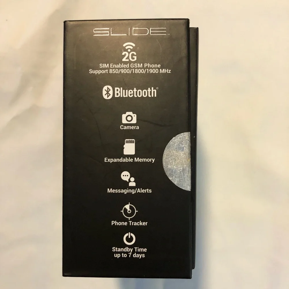 SLIDE Smartwatch, Black, Model SW300-BK